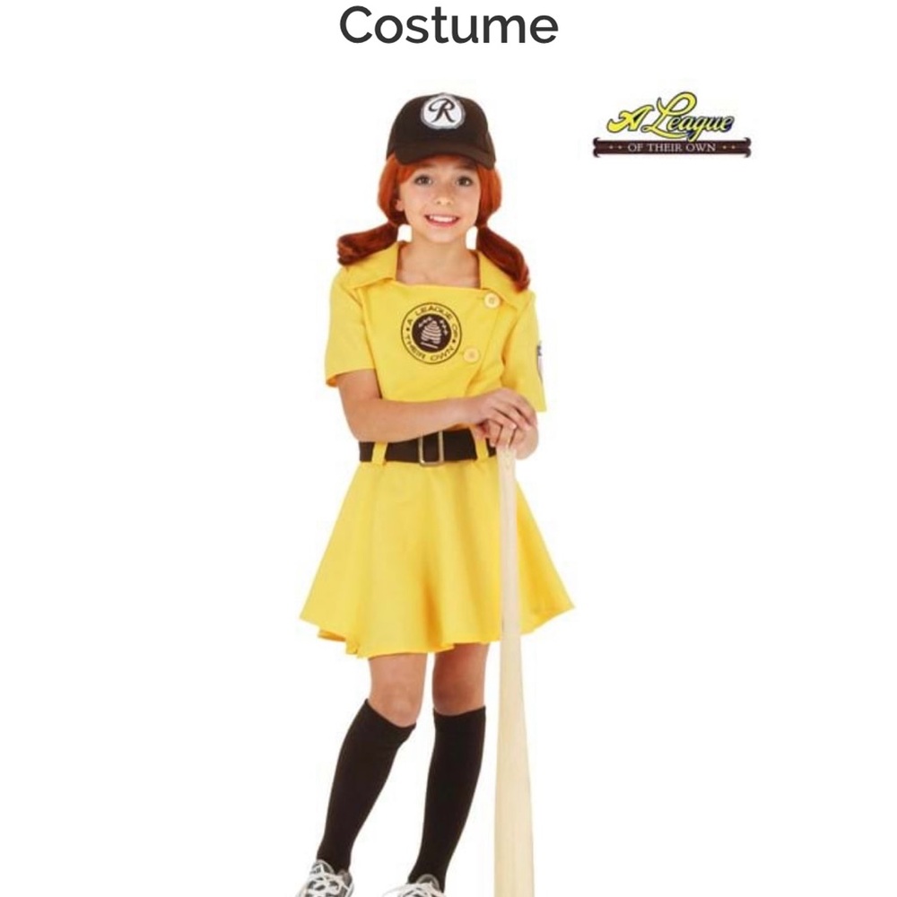 A League of Their Own Kit Kids Costume